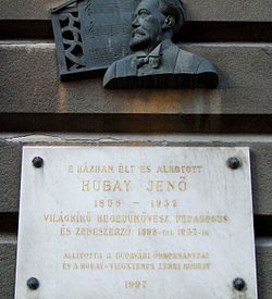 http://upload.wikimedia.org/wikipedia/commons/thumb/1/1b/Hubay_Jen%C5%91_eml%C3%A9kt%C3%A1bl%C3%A1ja_I_ker%C3%BClet_F%C5%91_utca_21.JPG/250px-Hubay_Jen%C5%91_eml%C3%A9kt%C3%A1bl%C3%A1ja_I_ker%C3%BClet_F%C5%91_utca_21.JPG